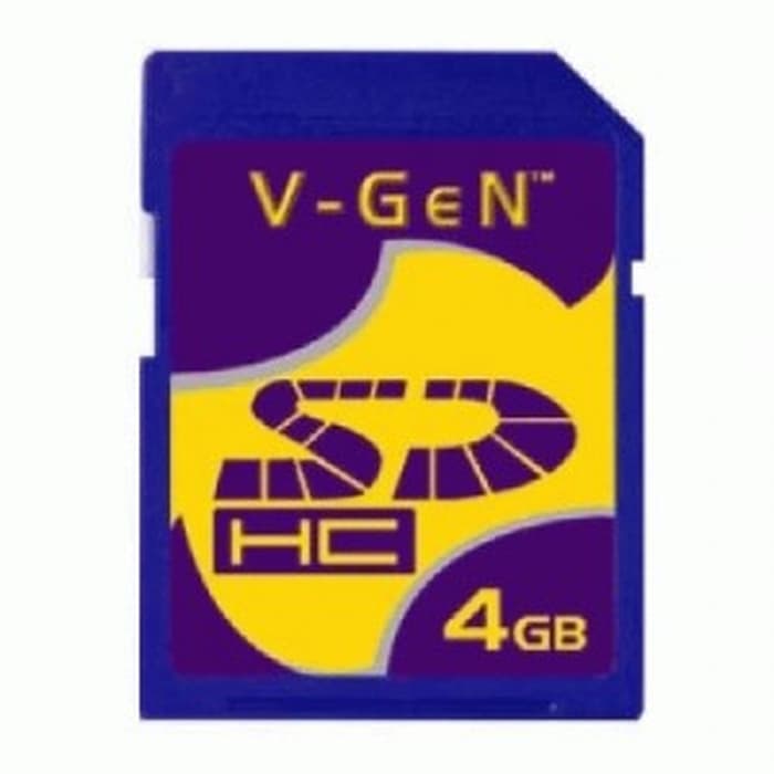 SD Card 4GB Vgen